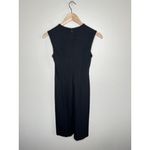 MM.LaFleur  Katie Black Sleeveless Sheath Dress Size 0P Work Career Fit Photo 7