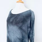 143 Story By Lineup Navy Blue Tie Dye Soft Pullover Sweater Photo 1