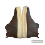 JSlides J/SLIDES Holland Sneaker High Top Slip On Platform Leather Comfort Taupe Size 8M Photo 5