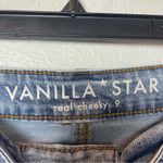 Vanilla Star Jeans VANILLA SKY Skinny Straight Distressed Light Jeans Size 9 Photo 3