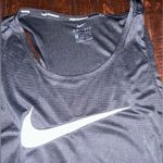 Nike Black Sleeveless Top with White Swoosh Photo 3