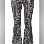 Show Me Your Mumu Viper Barney Bells Snake Print SMYM Stretchy Bell Bottom Flare Photo 4