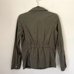 Love Tree  Army Green Jacket ~ cargo pockets, cinch waist ~ women’s Size Small Photo 1