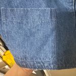 VTG Gotcha Covered Denim Vest sz L Western handmade Bird Embroidery on Back USA Blue Size L Photo 6