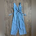 J.Crew  Chambray Tie Jumpsuit- Size 2 Photo 8