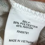 Fig & Flower Blouse Womens S White Embroidered Floral Peasant Boho Cottagecore Photo 7