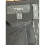 Theory  X Back Midi Dress Size 8 Black Fluid Ottoman Womens NWT MSRP $375 Photo 5