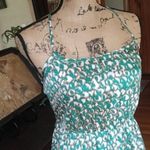 Collective Concepts  Jade Green Graphic Print High Low Dress Photo 2