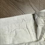 Frank & Eileen Wicklow Italian Chino Cropped Mid Rise White Pants Size 6 Photo 14