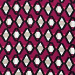 Chico's  Shirt Geometric Print Top 3/4 Sleeve V-Neck Blouse Diamond Pattern Size M Photo 4