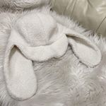 Korean style white fluffy ear warmer hat Photo 0