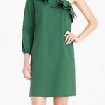 J.Crew NWT  merchantile one shoulder poplin dress Photo 0
