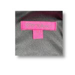 Betsey Johnson 6 Black Floral Scuba Pencil Dress Short Sleeve Feminine Festival Photo 6