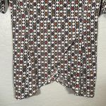 Kerrits Women S White Black Poppy Deco Bits Crossrail Tunic Split Hem Equestrian Photo 7