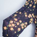 CAbi  Black Floral Debut 2 In 1 Dress / Kimono Photo 6
