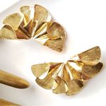 ZARA New!  Fan Earrings Photo 14