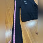 Maeve   by Anthropologie Black Knit Top Photo 10