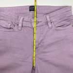 Gap  Lavender Hill Light Purple Skinny Ankle Denim Legging Size 25 Photo 7