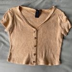 Como Black Yellow Crop Top Photo 0