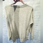 Aerie  Grey Marled Light Weight Pull Over Size Small Oversized with side slits Photo 2