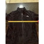 The North Face  Women's Fleece Jacket Sz Med Black Full Zip Soft Warm Zip Pocket Photo 5
