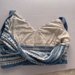 Hollister Blue and White Striped Knit Top‎ Photo 9