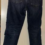 Pilcro Anthropologie The Slim Boyfriend Embroidered Side Tape Jeans Photo 13