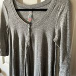 Free People Free‎ People Beach Women’s Gray Drippy Hi Low Hem Jersey Tunic Dress Size Small Photo 10