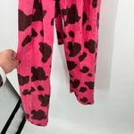 Rachel Antonoff Sal Jumpsuit moo pink cow print one piece novelty print size 2 Photo 4