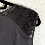 Anthropologie 💙SALE 3/$25 ANTHRO MEADOW RUE VERONA SLATE GREY PULLOVER TOP XXSP Photo 5