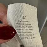 Lysse  Powder Blue‎ Stretch Twill Crop Pants with Distressed Hem size Medium Photo 6