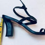 Vince Luella Slingback High Heel Sandals Women's 9M Black Buckle Closure Photo 3