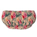 Cabana Del Sol women's size large pink and green strapless stretch bikini top Photo 3