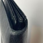 Gucci  Calfskin Interlocking G Continental Wallet Black - Preowned Photo 12