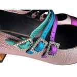 Kurt Geiger London Pierra Mary Janes in Metallic Color Block Size 40.5/ US 9.5 Photo 2