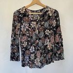 Mark Floral Black Long Photo 0