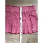 Nike  Dri-Fit Victory Printed Skort Pink White Pleated Tennis Skirt Size L Photo 3