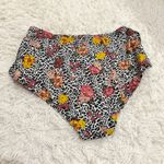 Torrid  LEOPARD FLORAL HIGH WAIST TIE-FRONT‎ WRAP SWIM BOTTOM SIZE 0 Photo 3
