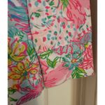 Lilly Pulitzer  Floral Skipper Popover Pullover Medium Half Zip Preppy Jacket EUC Photo 2
