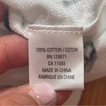 Skull Cashmere  Black White Kalissa Top Tshirt Long Sleeve Skull Print Burnout XS Photo 4