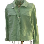 Treasure & Bond NWT  jacket in green basil size  XXS 100% cotton Photo 0