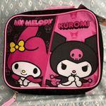 Pretty little Kitty Keromi Bag. NWT Pink and Black 10” Long x 9” Wide x 9” Deep Photo 0