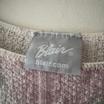 Blair  Vintage 90’s Pastel Terrycloth Knit Floral Top Photo 4