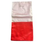 Christian Dior Vintage red silk lingerie scarf pouch. Photo 3