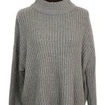 Elodie  from Anthropologie gray crew neck pullover sweater size large Photo 0