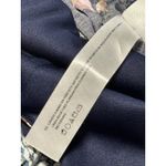 Bohemian Collective Navy Floral Wide Leg Jumpsuit Smocked Bodice Belted Size S Blue Photo 9