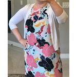 Cooper and Ella  Livia Tank Dress In Bloom Print, plus size 4X‎ Photo 14