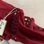 frankie's bikinis Frankie's Malia Bikini Bottom in Maroon NWT Photo 5