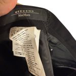 Max Mara Weekend Black Gold Geometric Jacquard Pencil Skirt Size 8 Photo 6