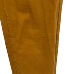 Everlane The Straight Leg Crop Pants Cotton Golden Brown Yellow Size 00 Photo 7